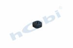 Lastik Takoz, 500329485 Iveco Delikli, Oval, D1:Ø12, D2:Ø12, W:62 L:69 H:28 - Görsel 2