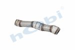 Boru, Egzoz Ön, E6, 2128826 Scania Ø110 Inox, Spiral (P), İzolasyonlu,