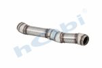 Boru, Egzoz Ön, E6, 2128826 Scania Ø110 Inox, Spiral (P), İzolasyonlu, - Görsel 3