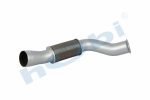Boru, Egzoz Ön, E6, 9614904450 Mercedes Ø127 Inox, W/M-Spiralli, İzolasyonlu, - Görsel 2