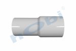 Boru, Universal Adaptör, L1:200 Alusi ID1:Ø102,1 ID2:Ø110,5 - Görsel 2