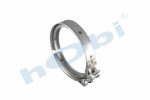 Kelepçe, V Bant, Egzoz, 5801478451 Iveco Ø135,8 Inox (409), W2,