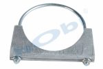 Kelepçe, U Tipi, Universal Ø105 x M10 Dkp Galvaniz